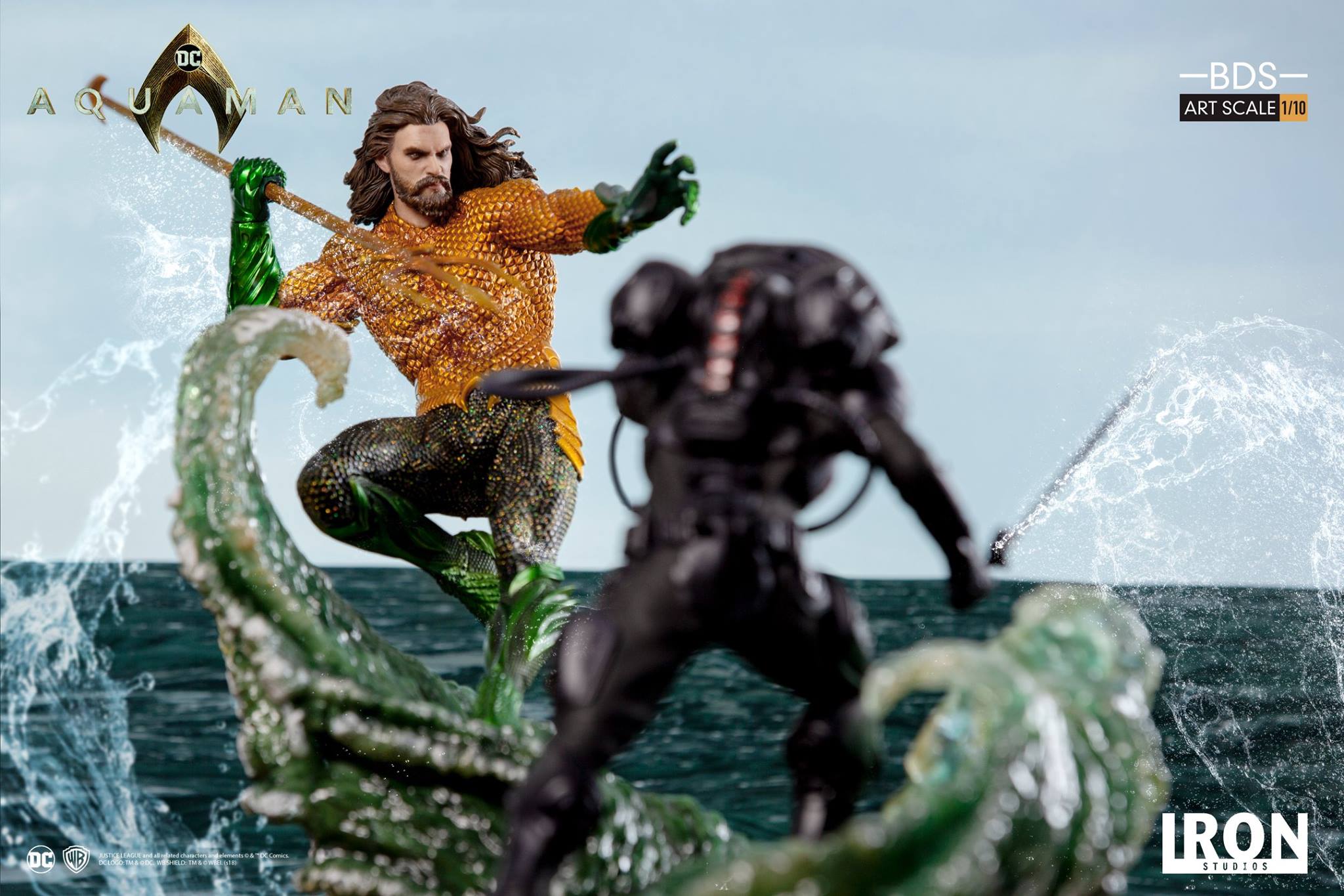 Iron Studios BDS Art Scale 1/10 Aquaman - Black Manta