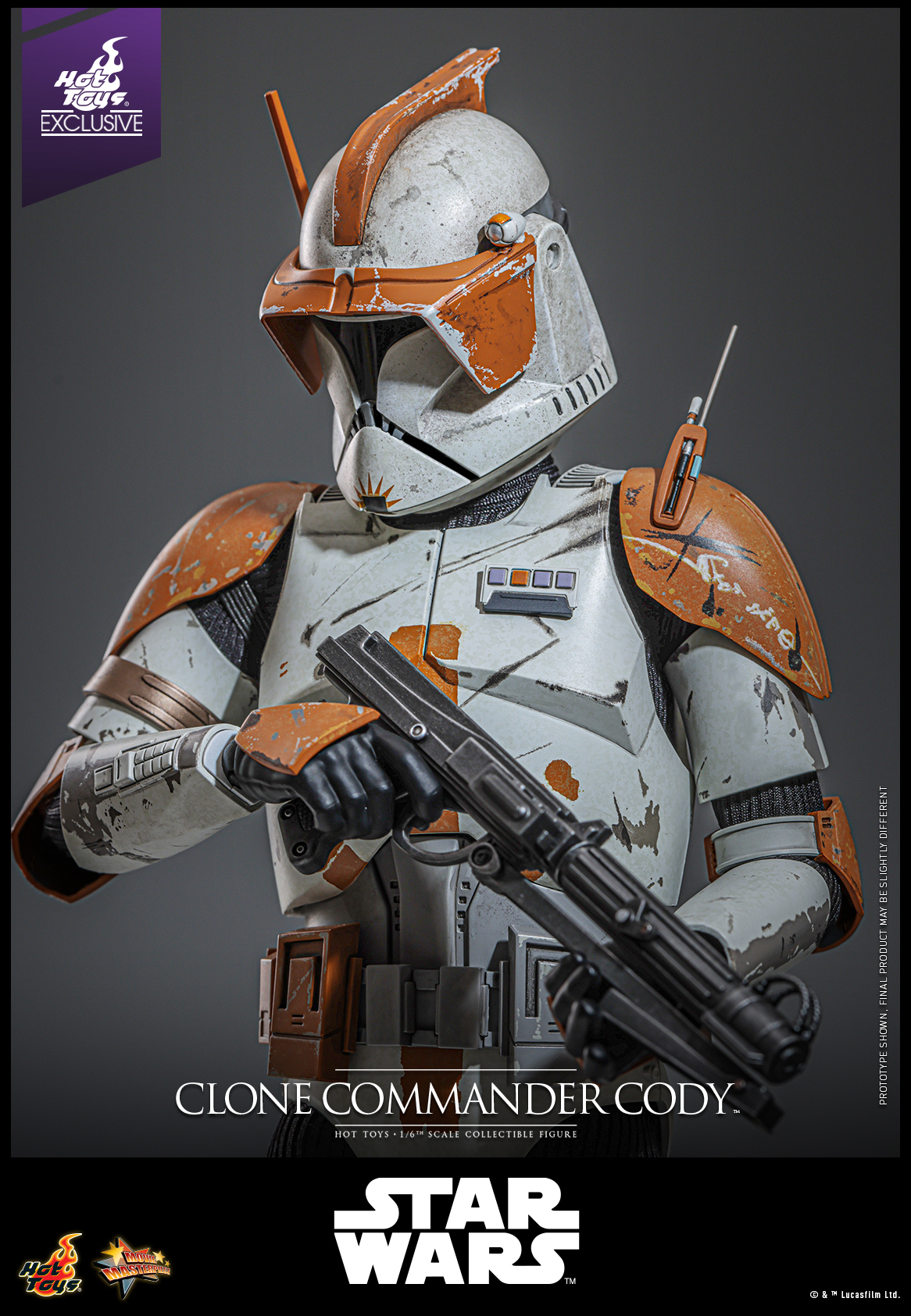 Hot Toys MMS796 Star Wars: Episode III Revenge of the Sith - Clone Commander Cody [Hot Toys Exclusive]