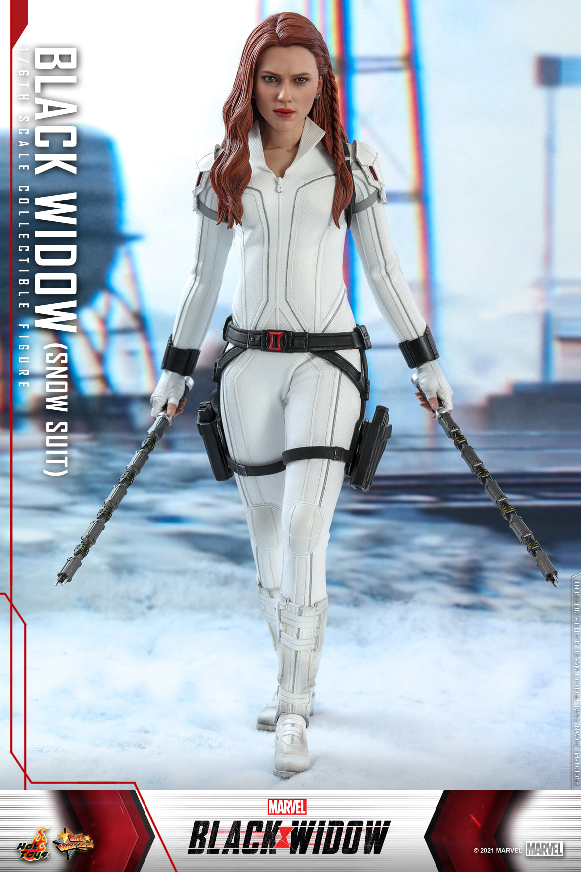 Hot Toys MMS601 1/6 Black Widow - Black Widow (Snow Suit Version)