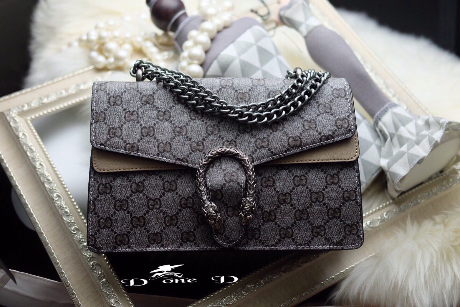 พร้อมส่ง!!! กระเป๋าสะพายลายGucci แบบดาราเซเลบ