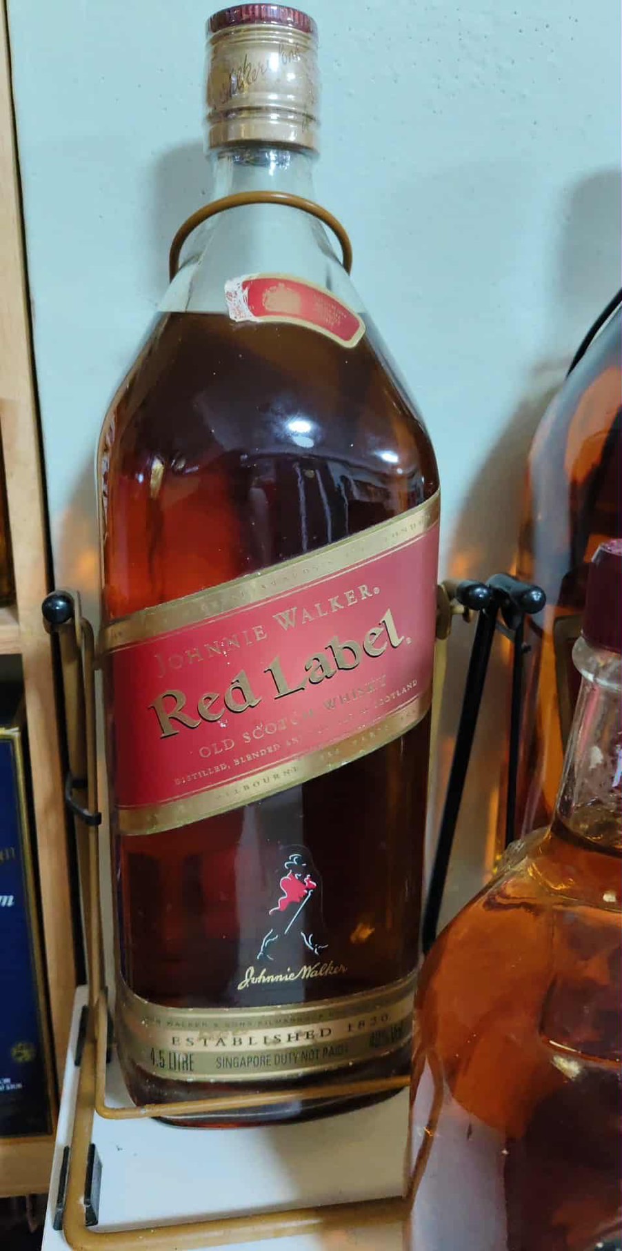เหล้า LedLabel ขนาด4500ml เหล้าเก่าขวดใหญ่ 4ลิตร