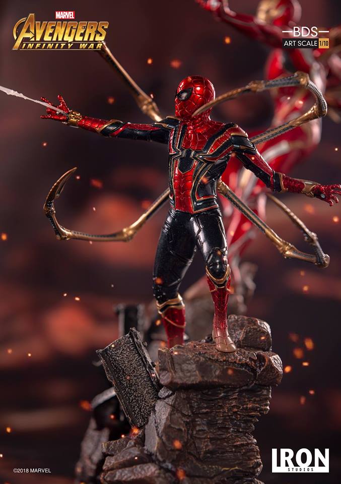 Iron Studios BDS Art Scale 1/10 Avengers: Infinity War - Iron Spider-Man