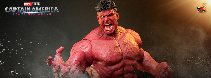 Hot Toys MMS797 Captain America: Brave New World - Red Hulk