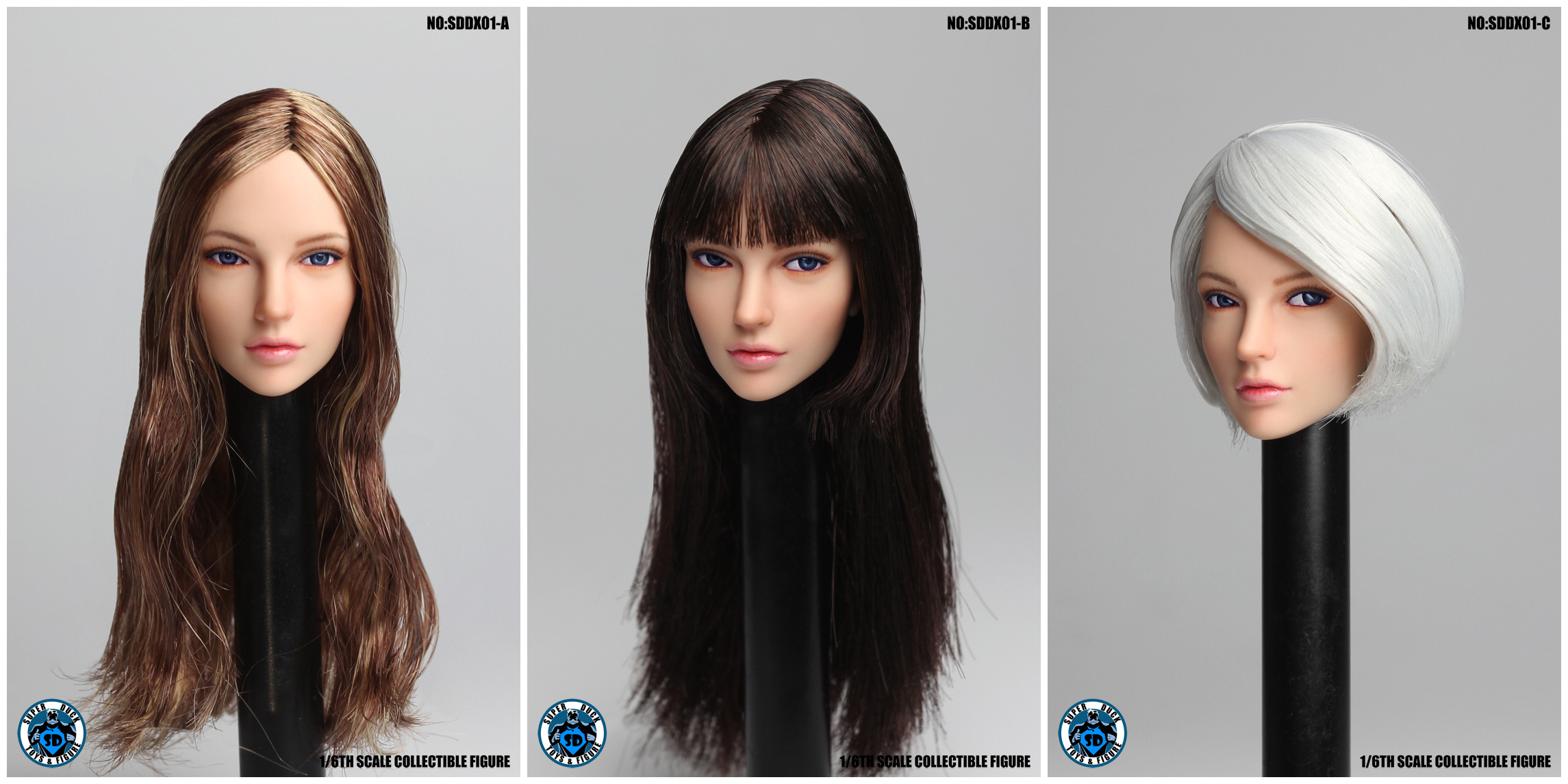 SUPER DUCK SDDX01 Movable Female Headsculpt