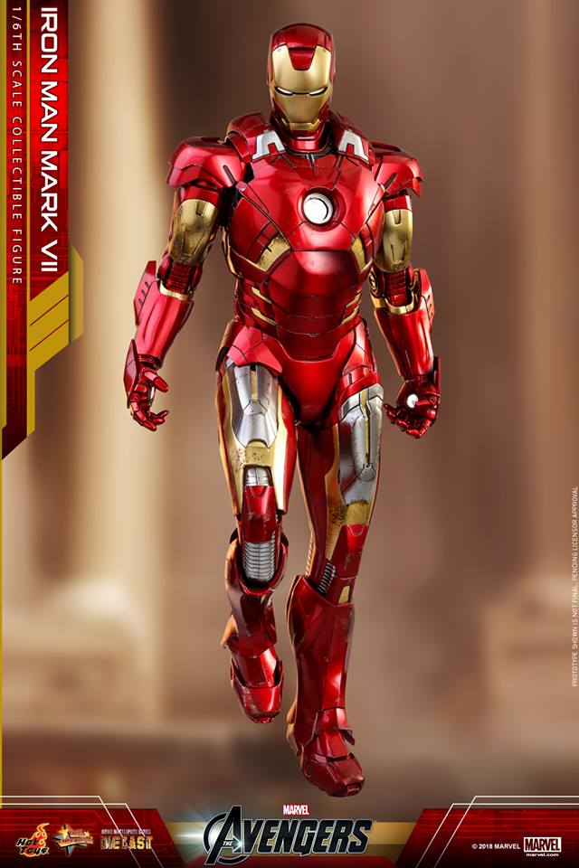Hot Toys MMS500D27 THE AVENGERS - IRON MAN MARK VII