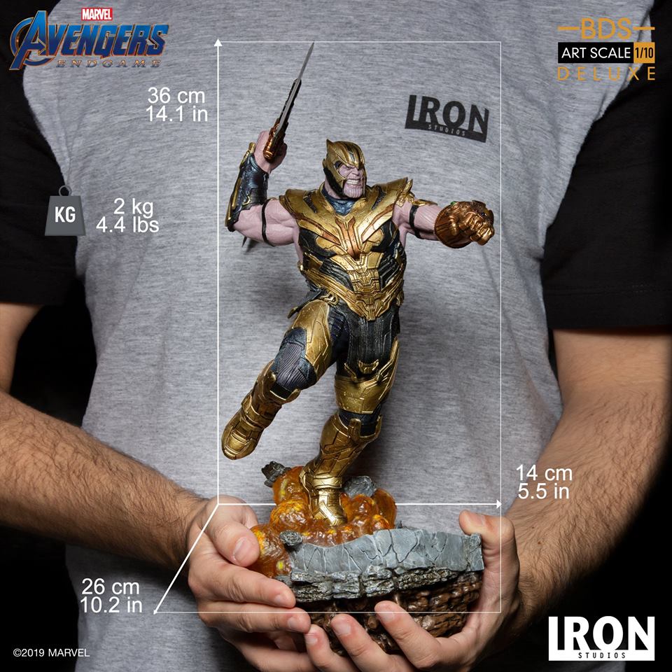 Iron Studios BDS Deluxe Art Scale 1/10 Avengers: Endgame - Thanos