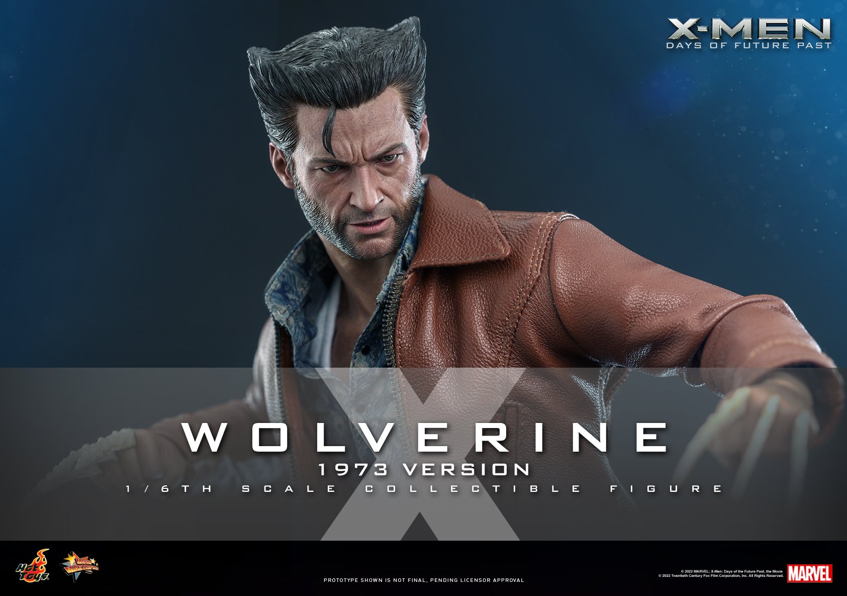 Hot Toys MMS659B 1/6 X-Men: Days of Future Past - Wolverine 1973 Version [Special Edition Bonus]