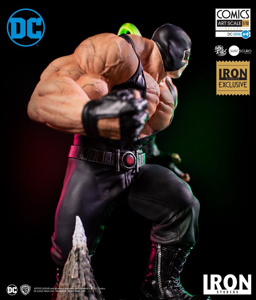 Iron Studios Deluxe Art Scale 1/10 DC Comics Series 4 - Bane (EX)