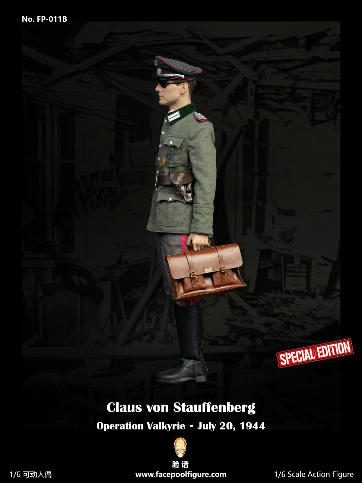 Facepoolfigure FP-011B 1/6 Discover History Series - Operation Valkyrie (Special Edition)