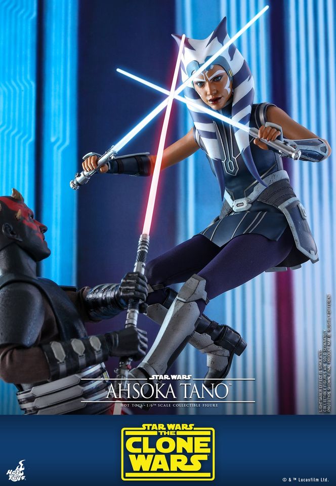 Hot Toys TMS021 1/6 Star Wars: The Clone Wars™ - Ahsoka Tano™