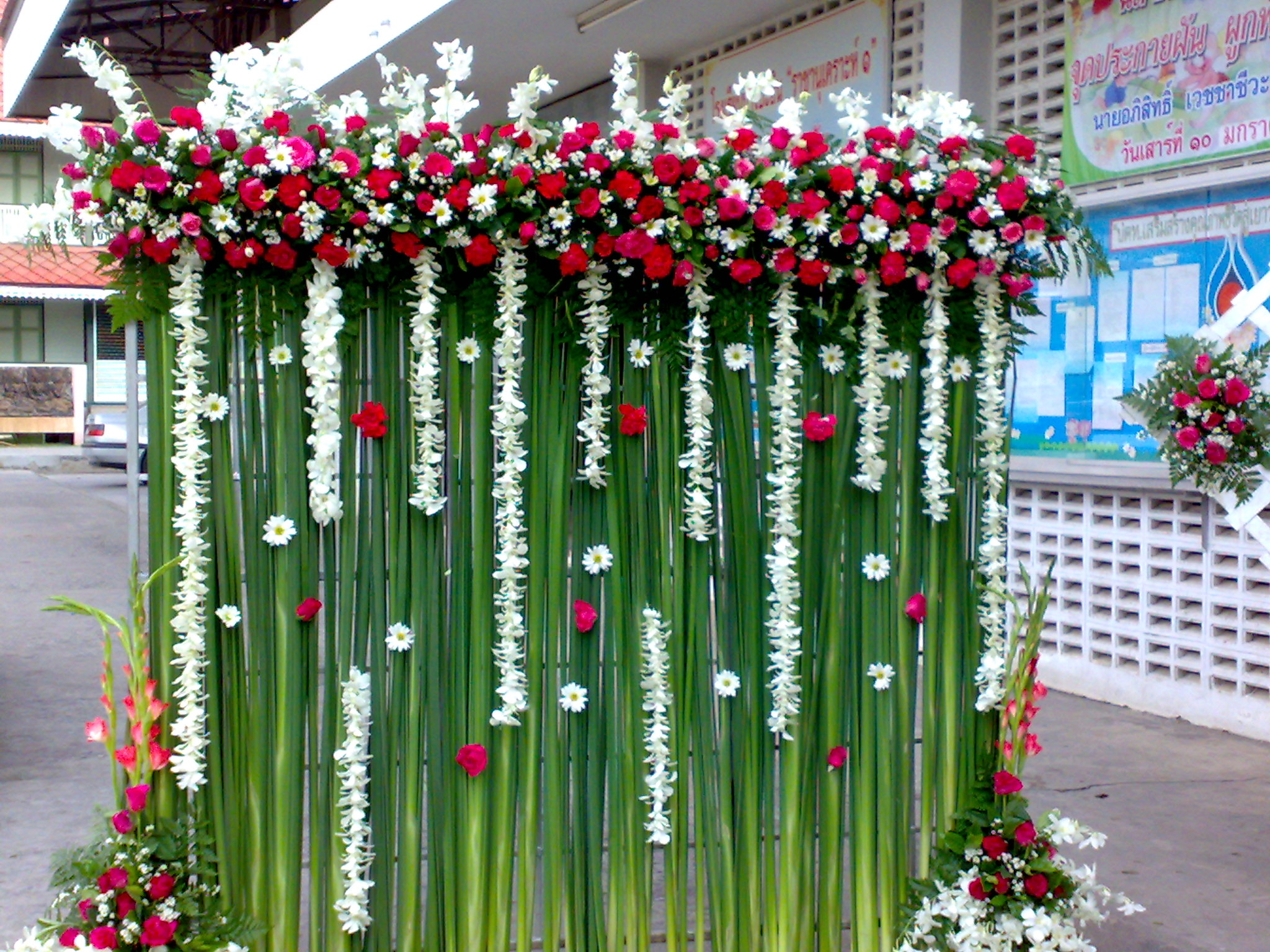 ซุ้มถ่ายรูป ธีมงาน ชมพู