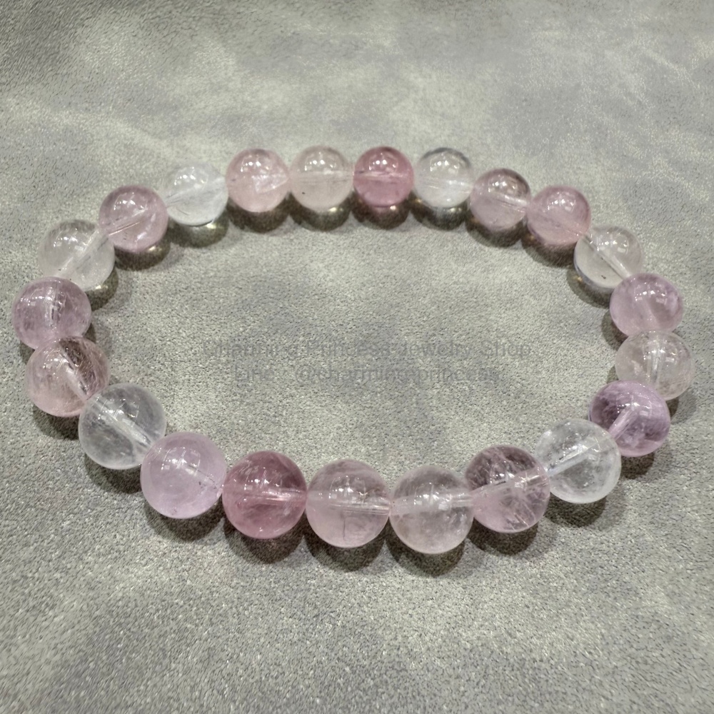 Morganite มอร์แกไนท์ เกรด AAA+ 8 มม รักที่ไม่มีเงื่อนไข
