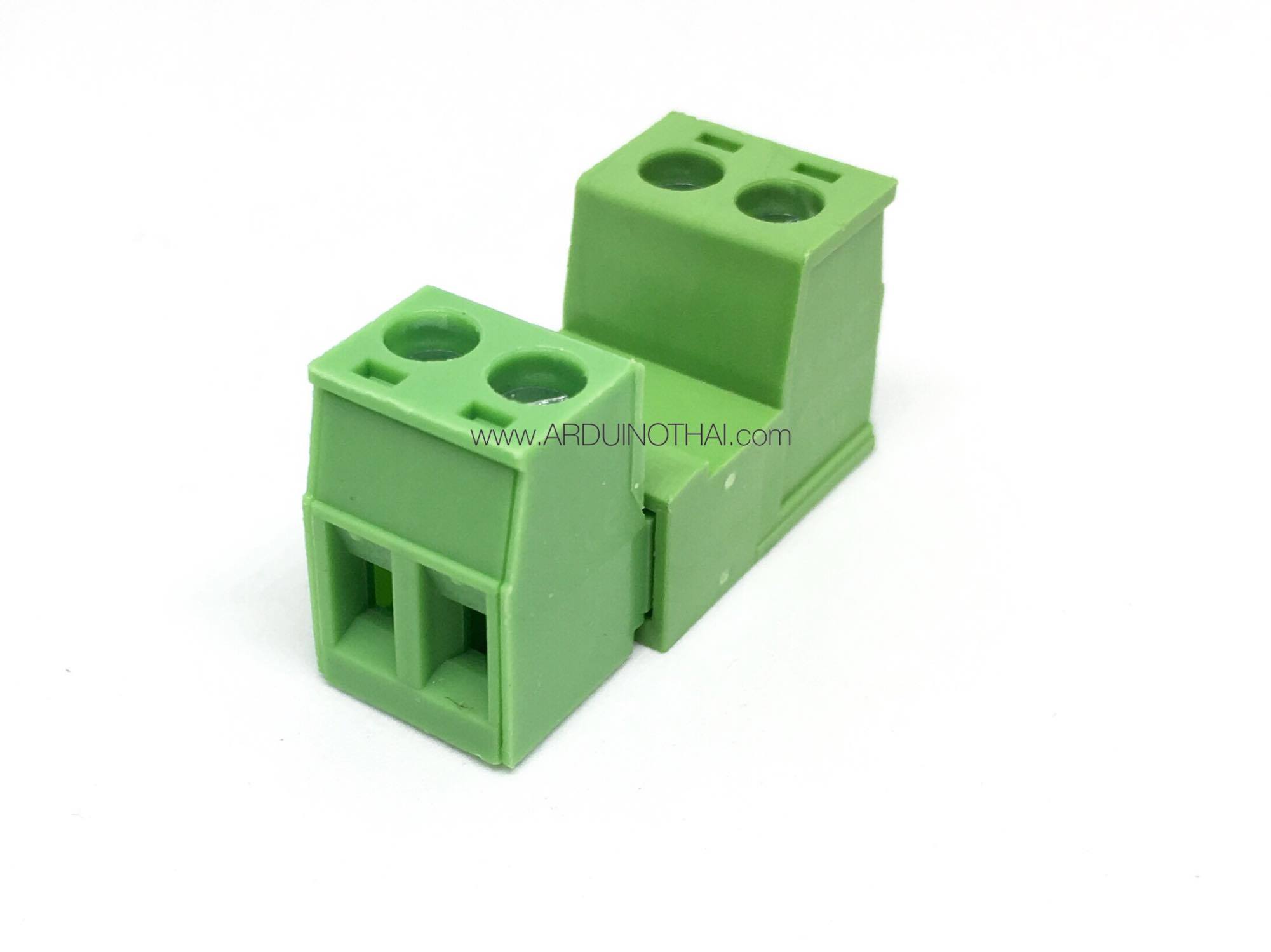 Green connector 2P (5.08mm)
