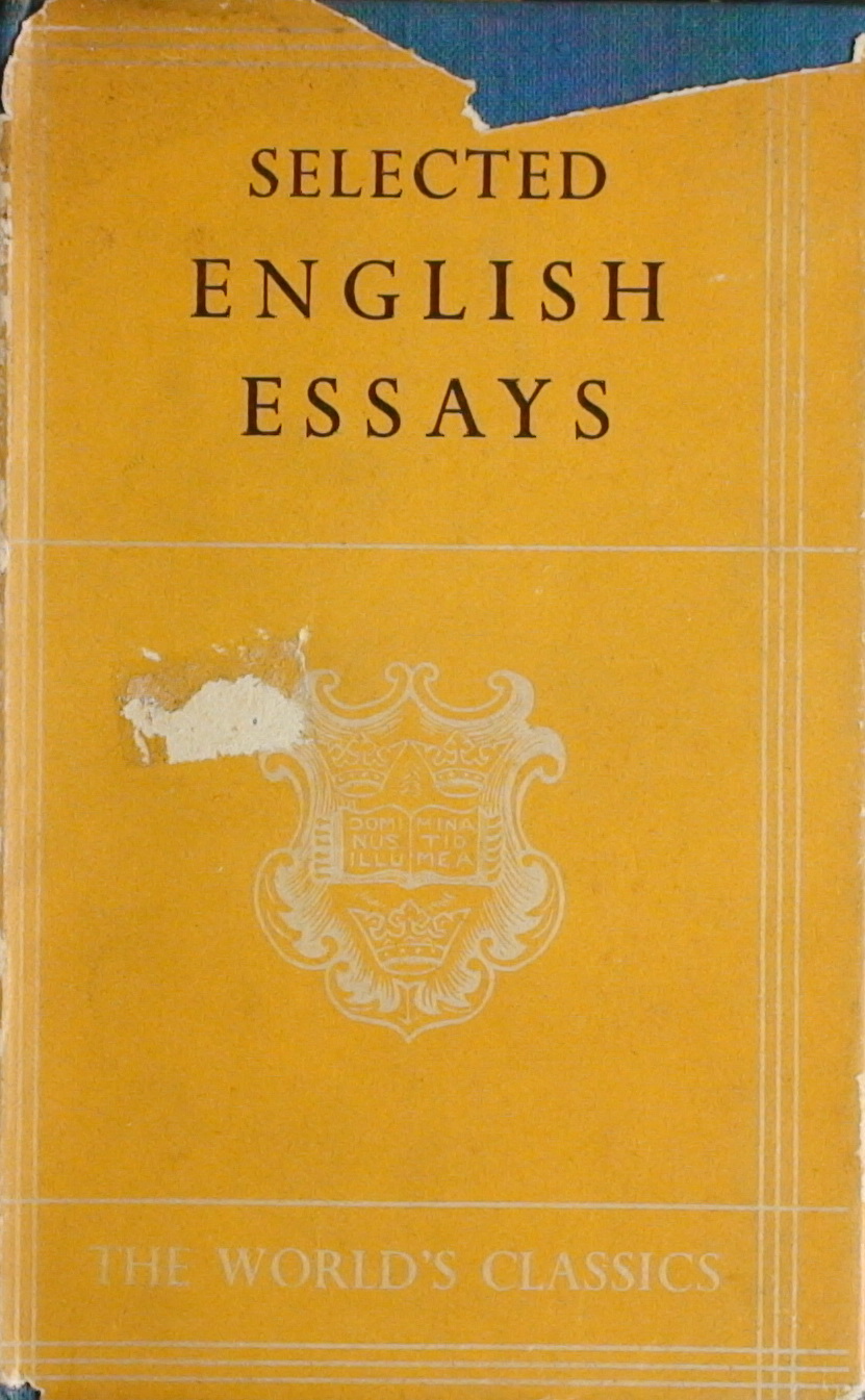 Selected English Essays [The World's Classics]