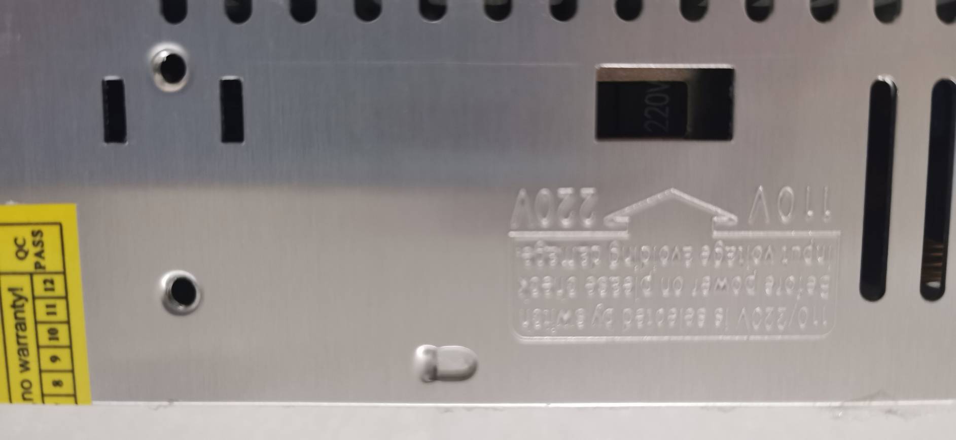 ADE17 สวิทิชิ่งเพาเวอซัพพลายแปลงไฟ 220V เป็น 24V 20A 500W ปรับ V ได้ 19-30V