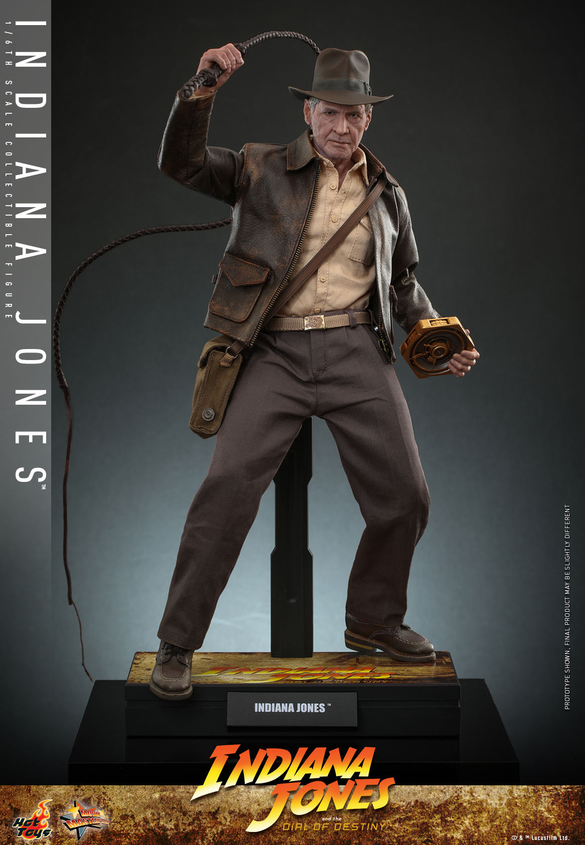 Hot Toys MMS716 1/6 Indiana Jones and the Dial of Destiny - Indiana Jones