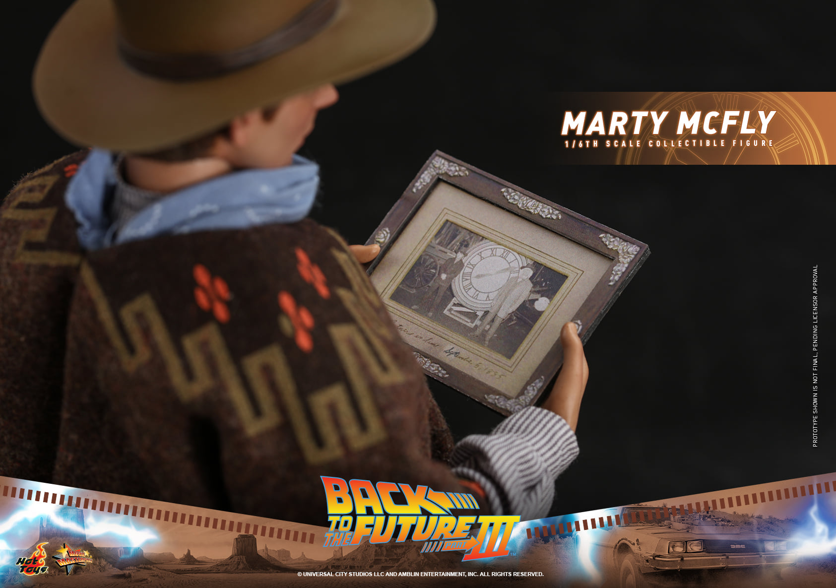 Hot Toys MMS616 1/6 Back to the Future Part III - Marty McFly