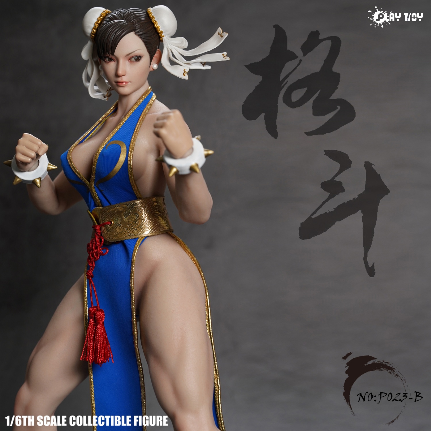 PLAY TOY P023 Fighting Goddess 2.0 Black & Blue