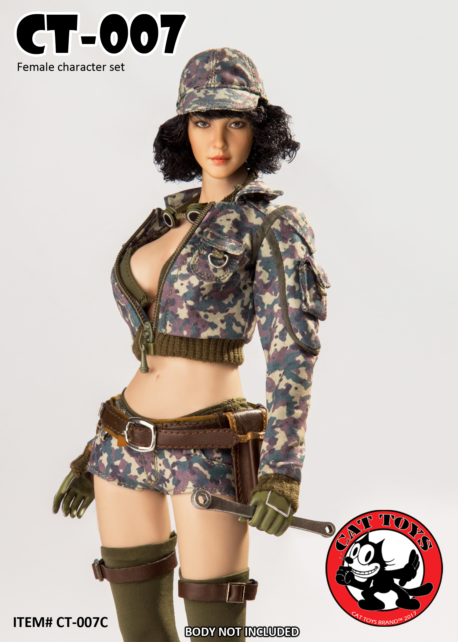 CAT TOYS CT007A / CT007B Repairman suit with head