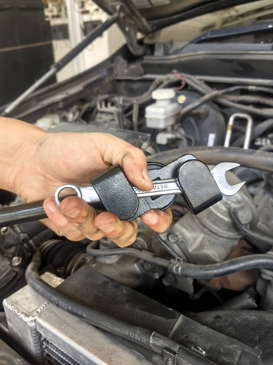 AD52 ตัวต่อประแจแหวน ประแจปากตาย เพิ่มแรงบิด ต่อกับด้ามขันหรือปากตายได้