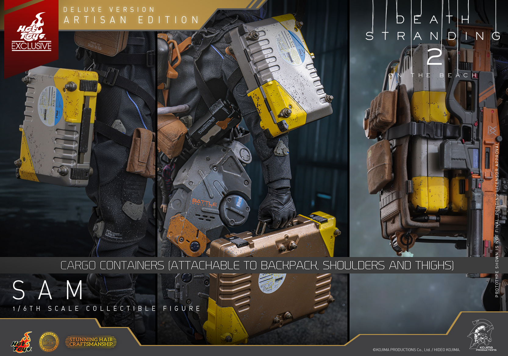 Hot Toys VGM77AE Death Stranding 2: On the Beach - Sam (Artisan Edition Deluxe Version) [Hot Toys Exclusive]