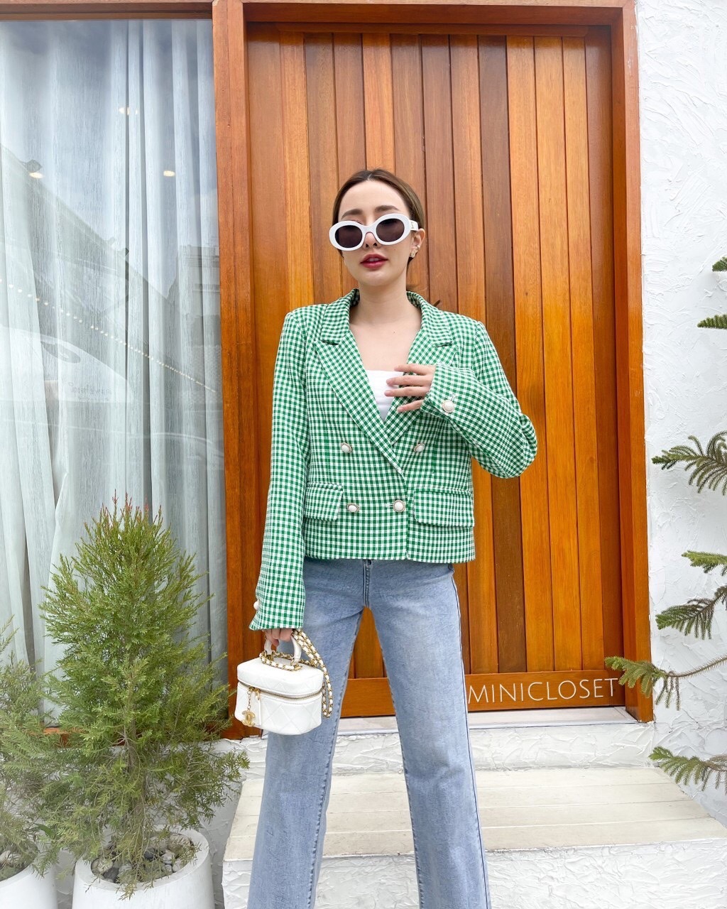 Blazer เบลเซอร์ลายสก๊อต