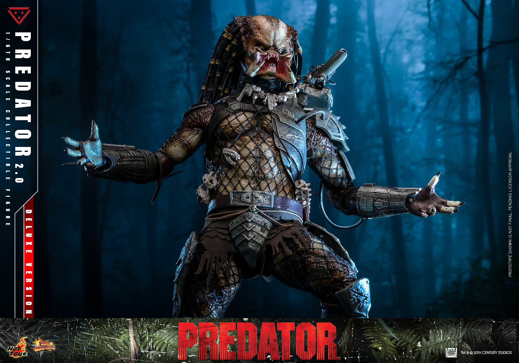 Hot Toys MMS817 Predator - Predator (2.0) (Deluxe Version)