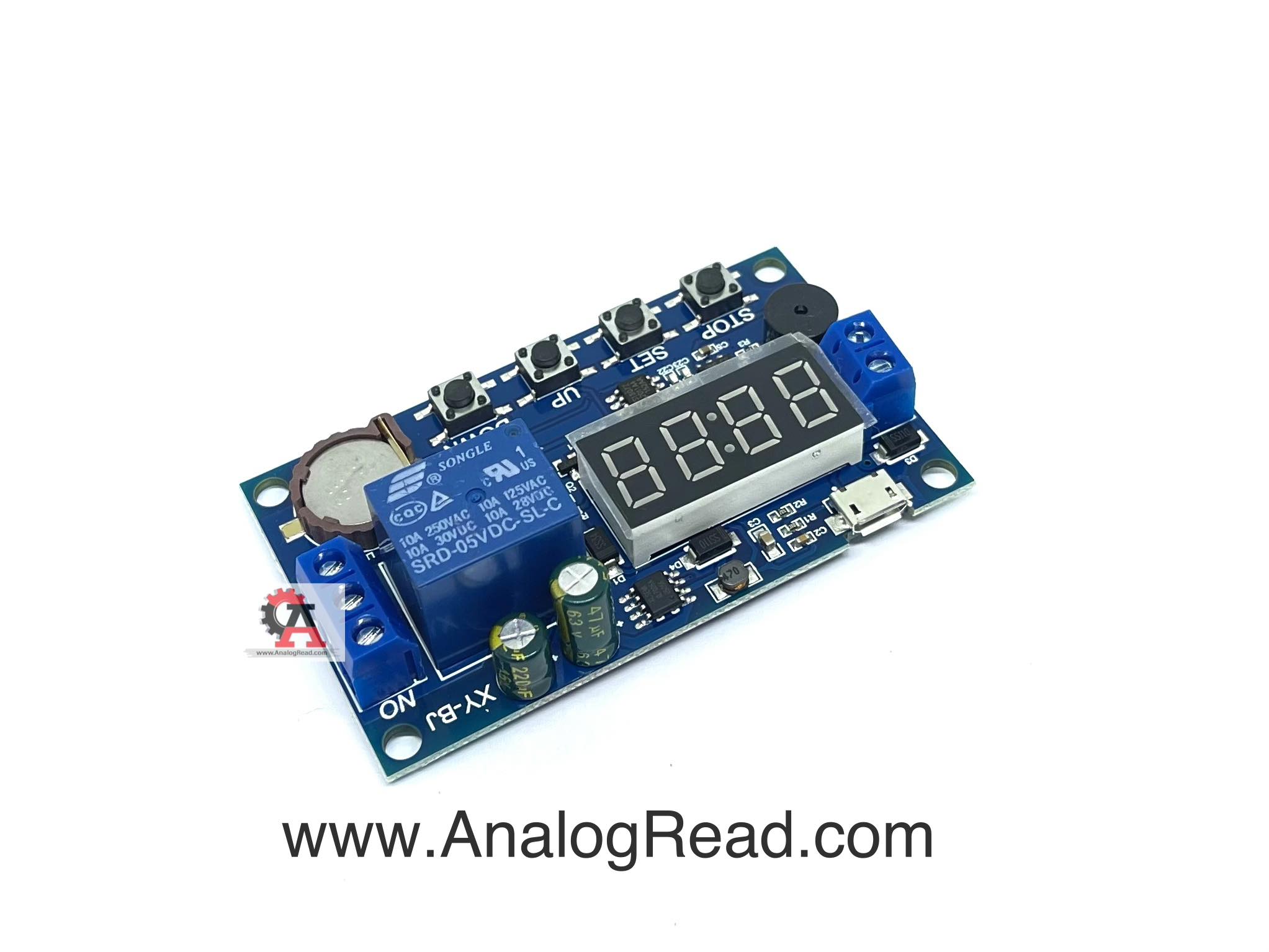 Real time Relay timing and clock