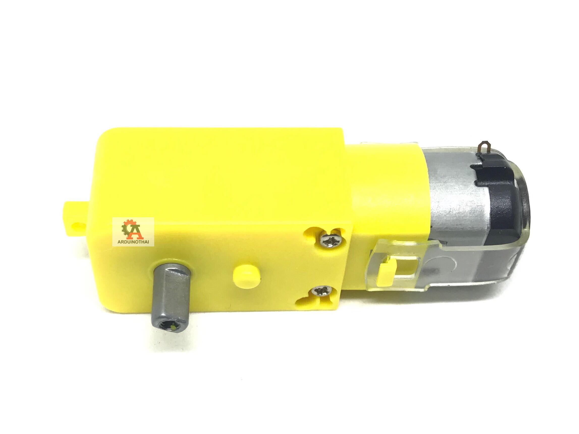 Motor Gear แกนเหล็กข้างเดียว (1:120) 3-6V