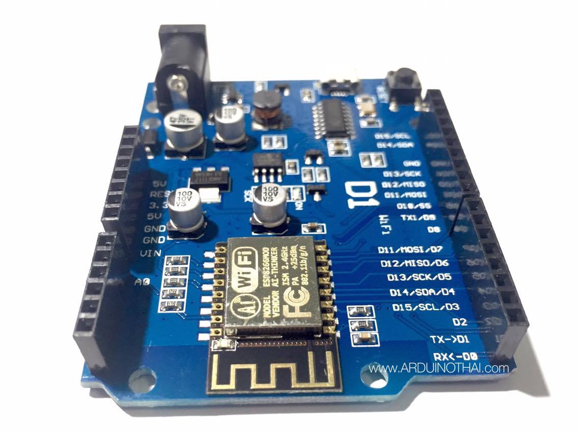 WeMos D1 WiFi UNO Development Board ESP8266