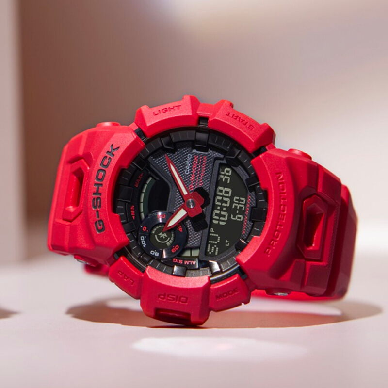 นาฬิกาข้อมือ Casio G-shock G-Squad (Bluetooth) Fitness Tracking GBA-900 Series GBA-900RD-4A GBA-900RD-4A