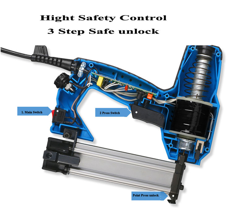 EG07 ปืนยิงแม็ก/ตะปู ไฟฟ้า Leiming 2000 watt คุณภาพสูง