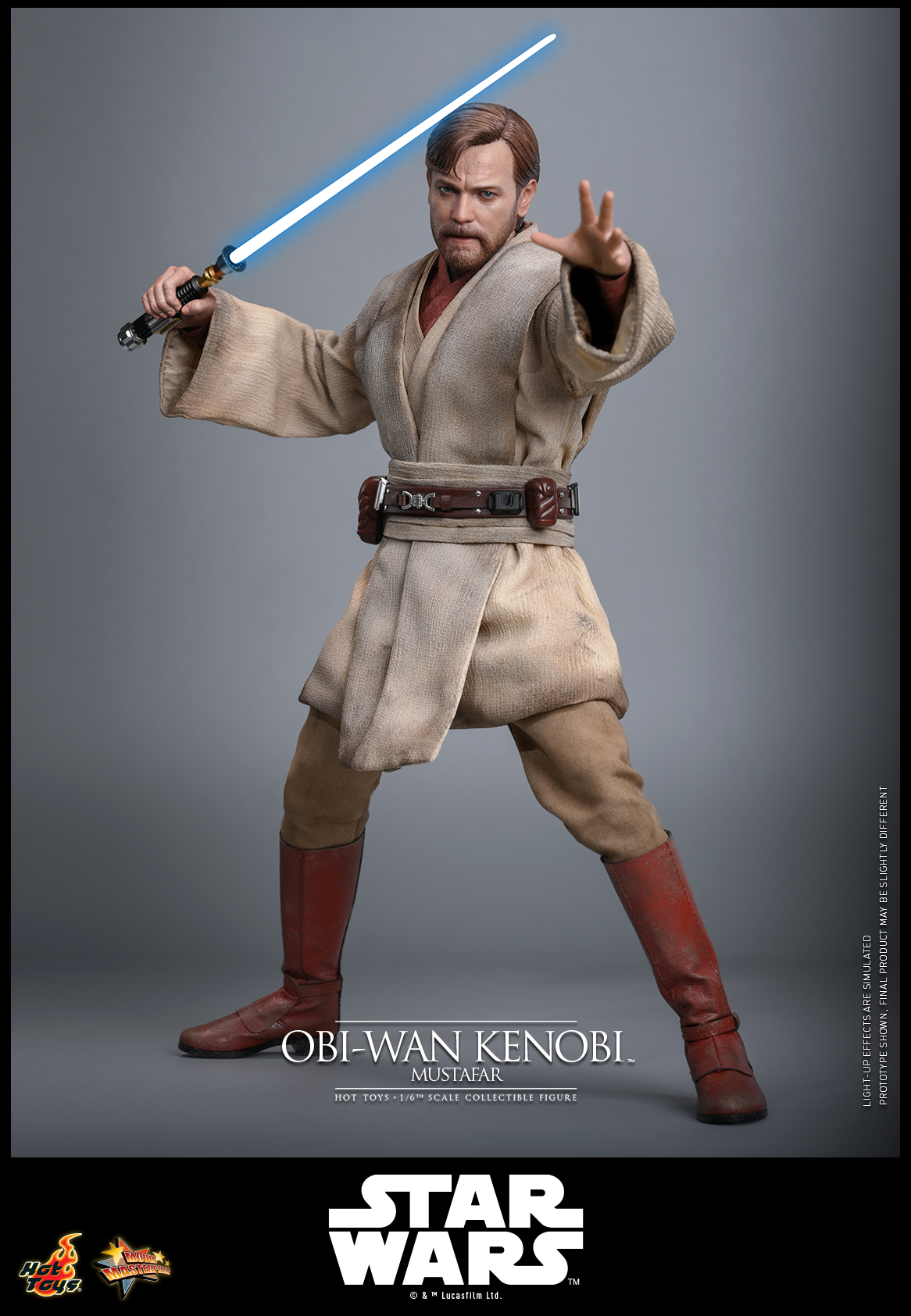 Hot Toys MMS843 Star Wars: Revenge of the Sith - Obi-Wan Kenobi (Mustafar)