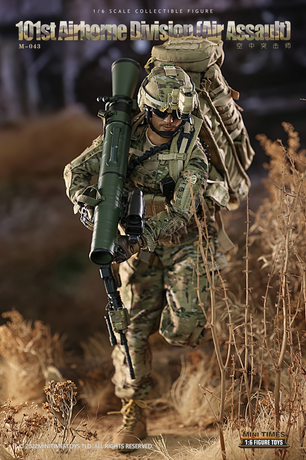 MINI TIME MT-M043 1/6 101st Airborne Division Air (Assault)