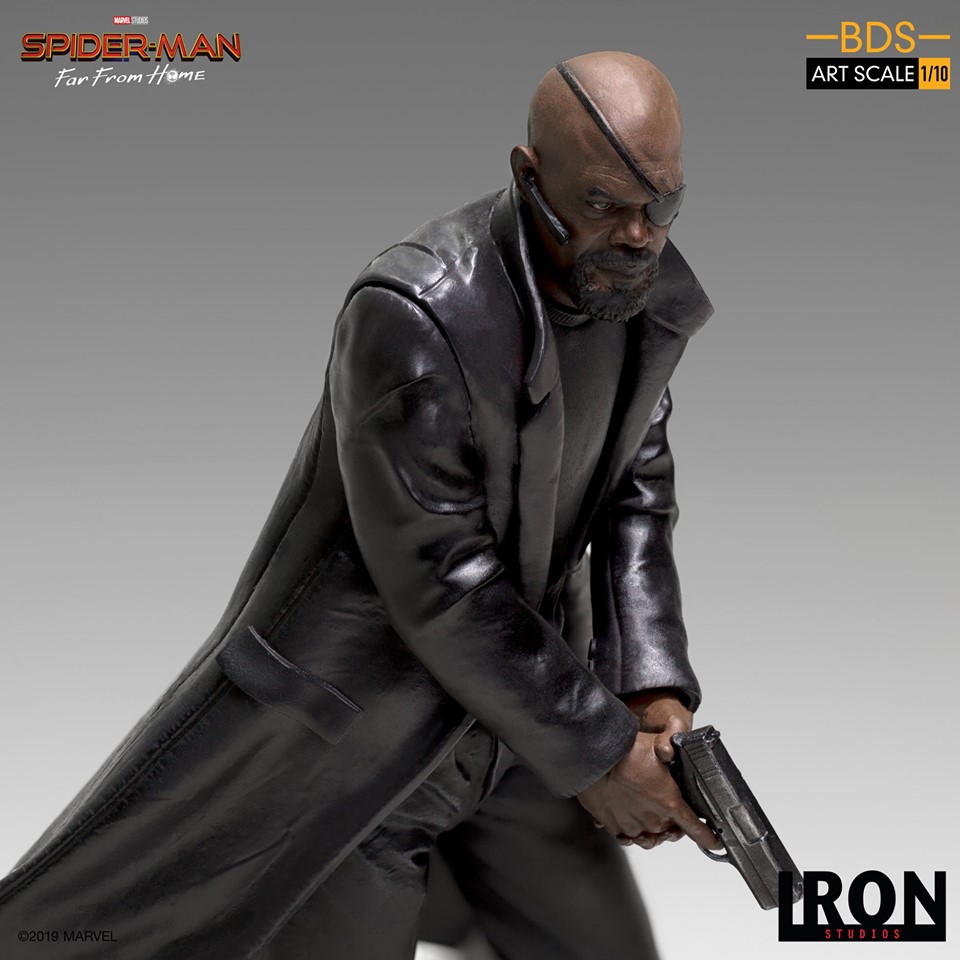 Iron Studios BDS Art Scale 1/10 Spider-Man: Far From Home - Nick Fury