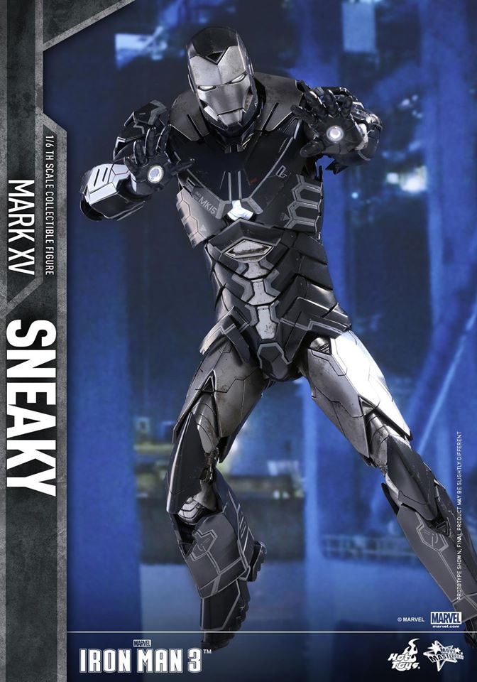 Hot Toys MMS348 IRON MAN 3 - SNEAKY (MARK XV)