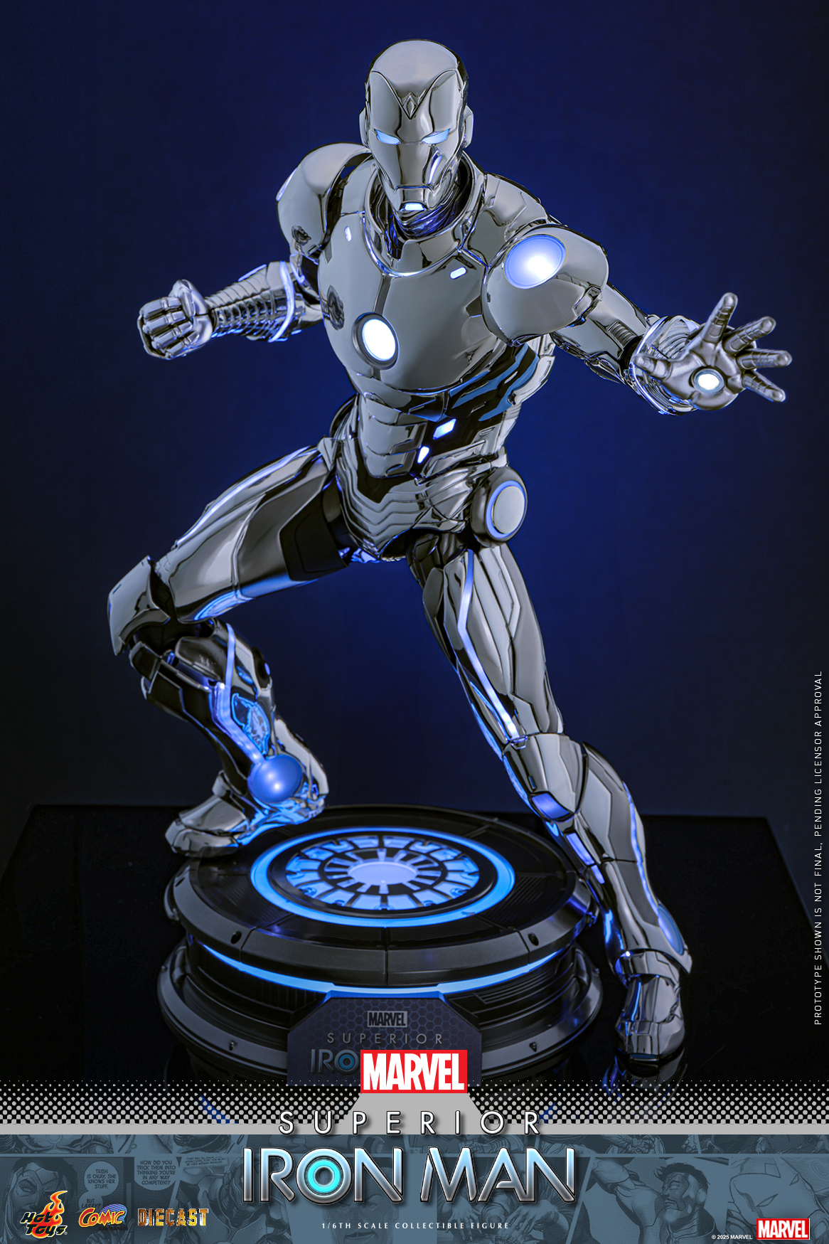 Hot Toys CMS026D73 Marvel Comics - Superior Iron Man