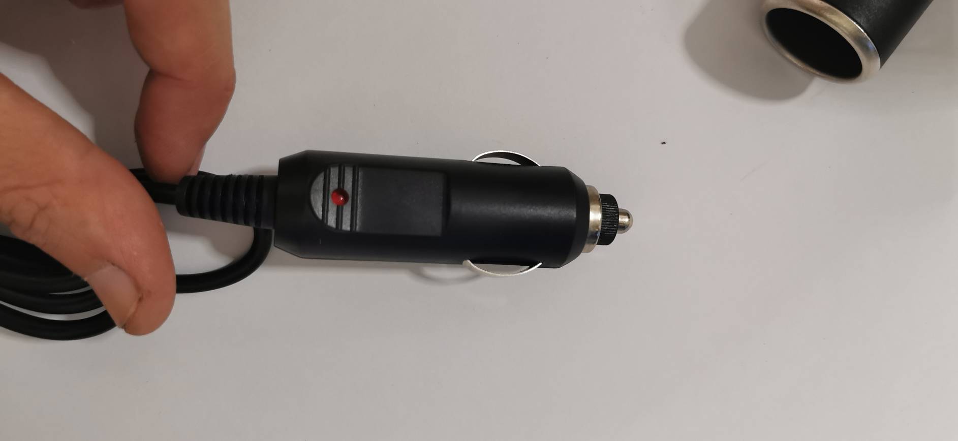 CARE18 สายแปลงเสียบปลั๊กจุดบุหรี่ เป็นหัว 5.5/2.1 mm จ่ายไฟให้อุปกรณ์ในรถยนต์ DC12/24V DC 5A สาย 1.5 เมตร