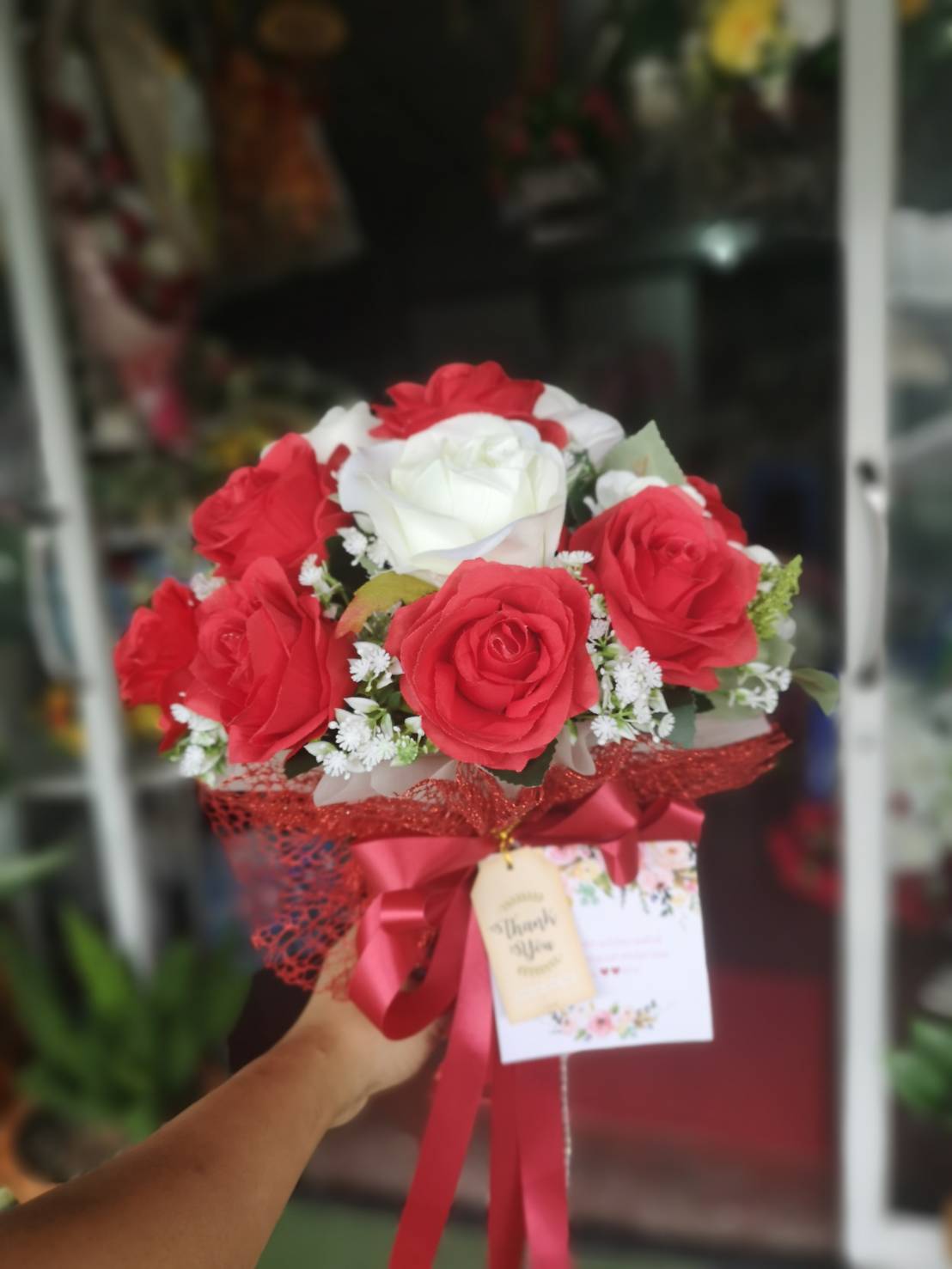 ช่อดอกไม้ประดิษฐ์