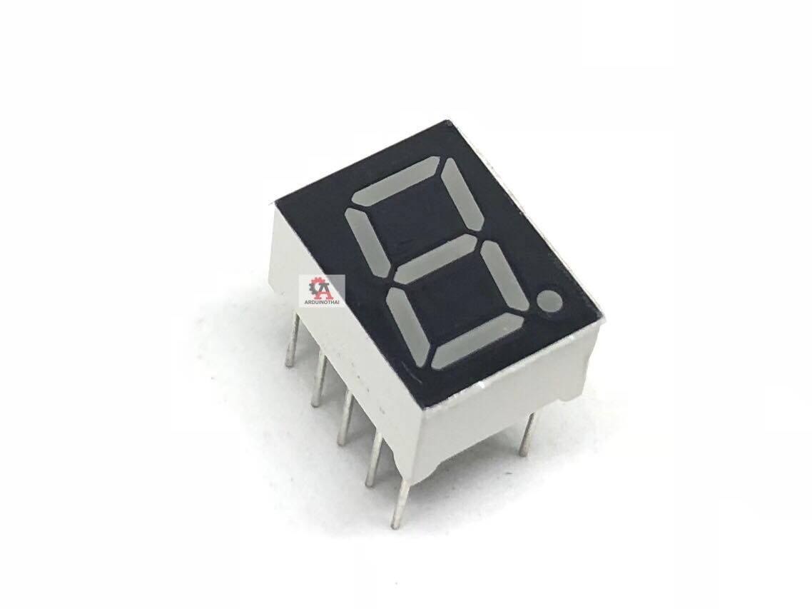 7 Segment 0.39" Display 1-Bit Common Cathode