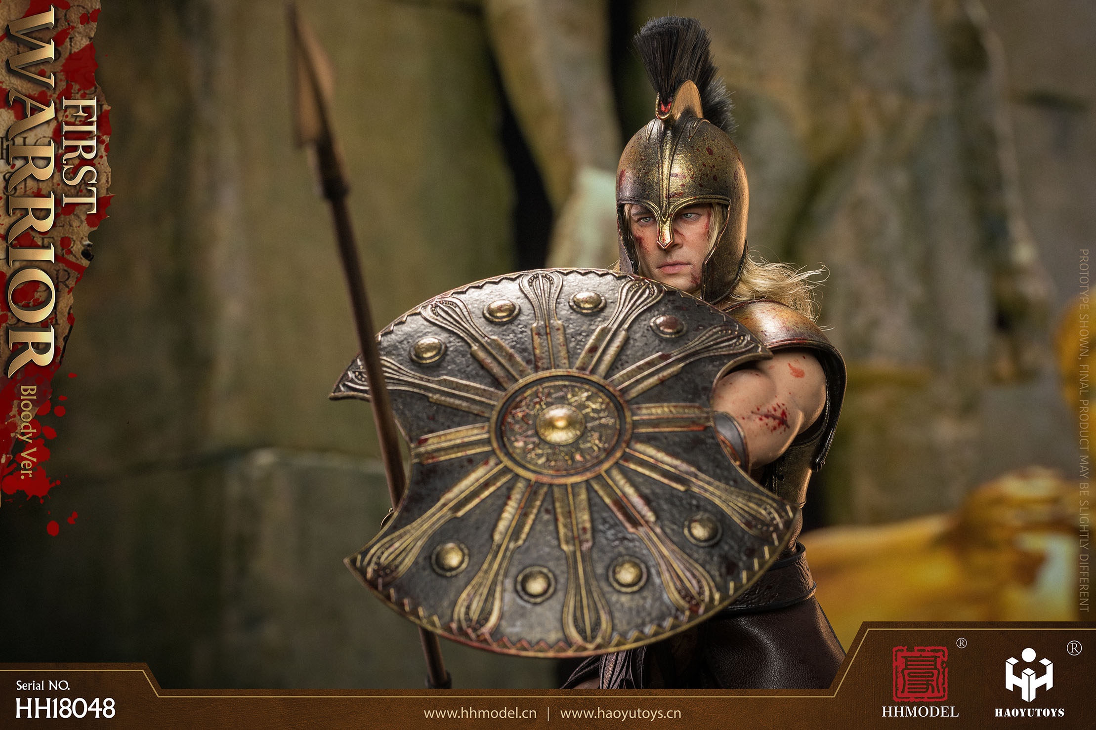 HHMODEL & HAOYUTOYS HH18048 1/6 FIRST WARRIOR (Bloody Ver.)