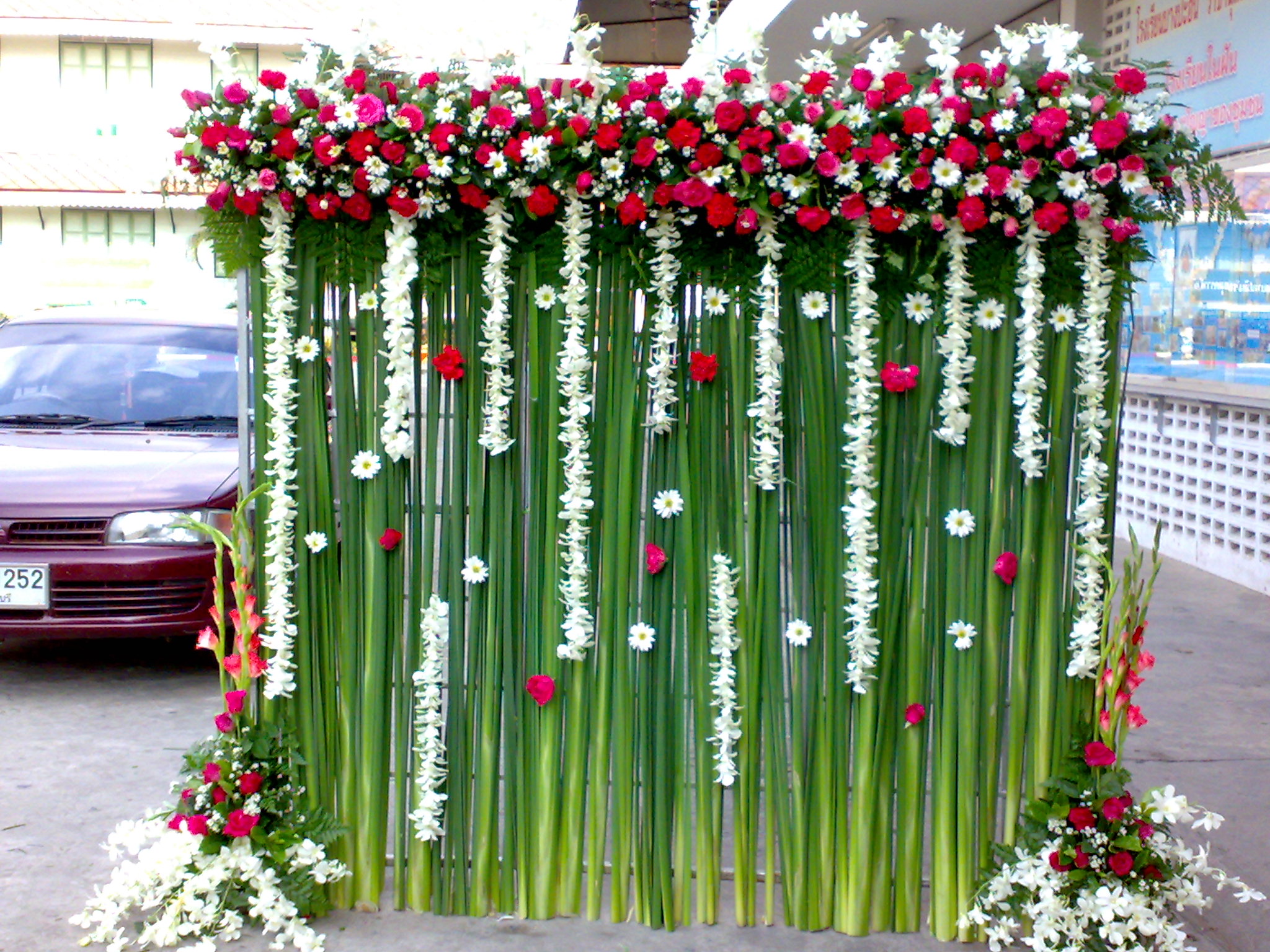 ซุ้มถ่ายรูป ธีมงาน ชมพู