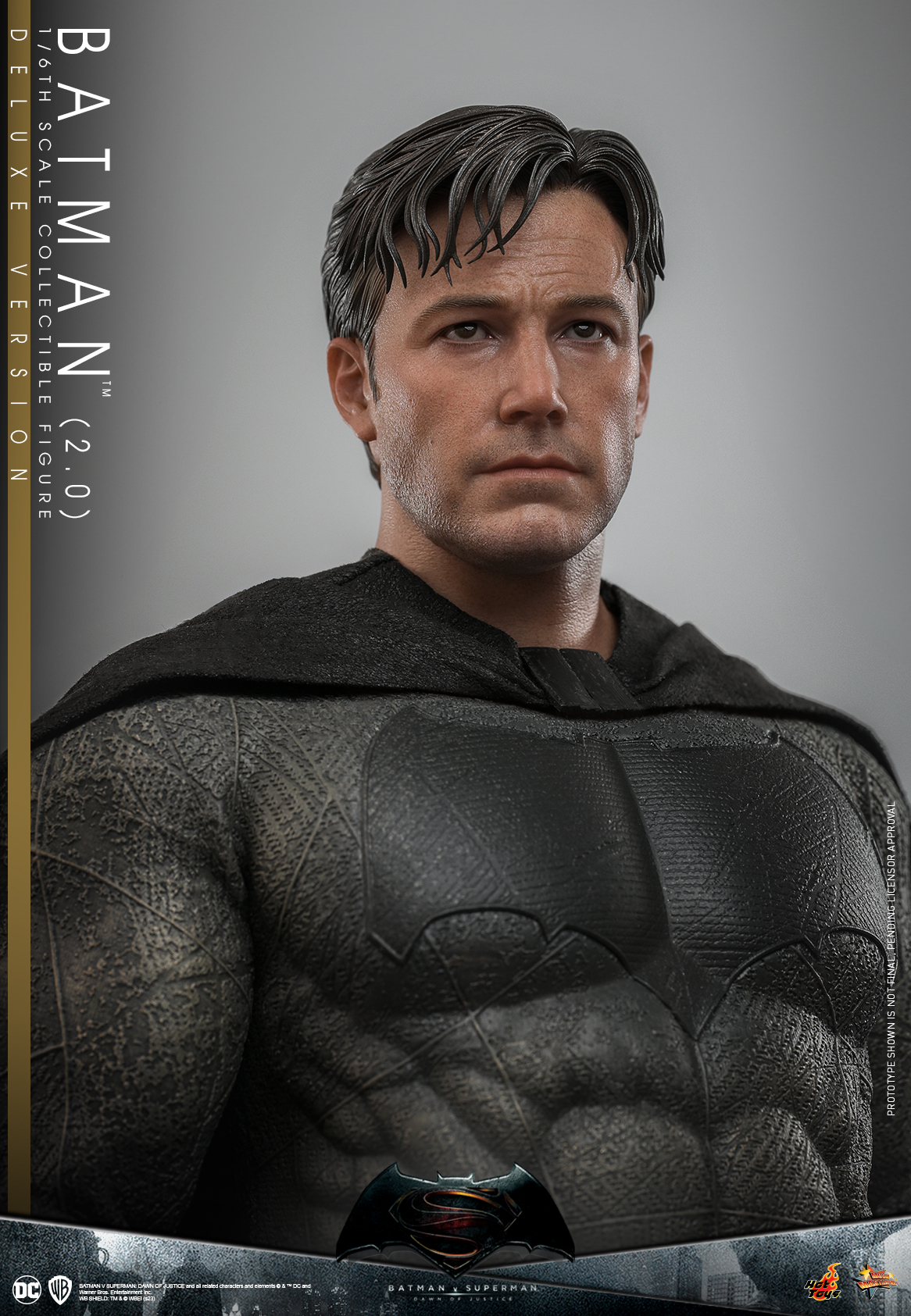 Hot Toys MMS732 1/6 Batman v Superman: Dawn of Justice - Batman (2.0) [Deluxe Version]