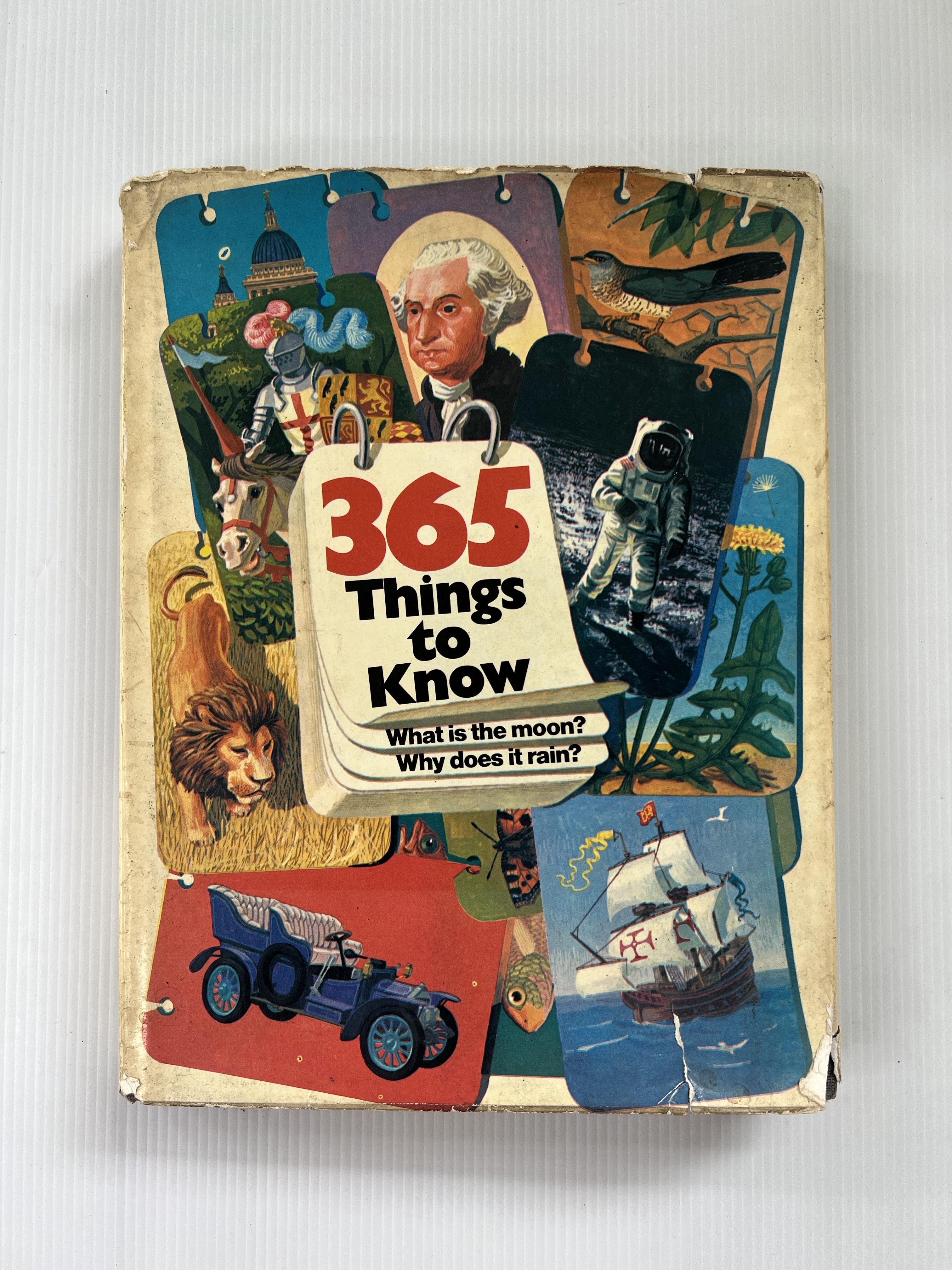 365 Things to Know Clifford Parker January 1, 1995 80-90% Hardcover