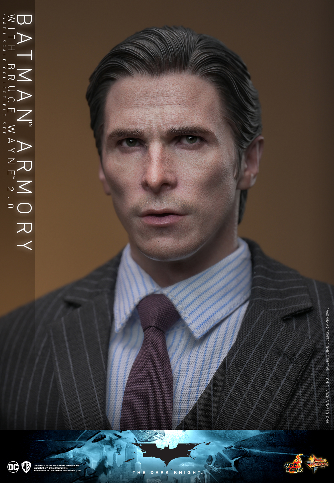 Hot Toys MMS750 The Dark Knight - Batman Armory with Bruce Wayne (2.0)