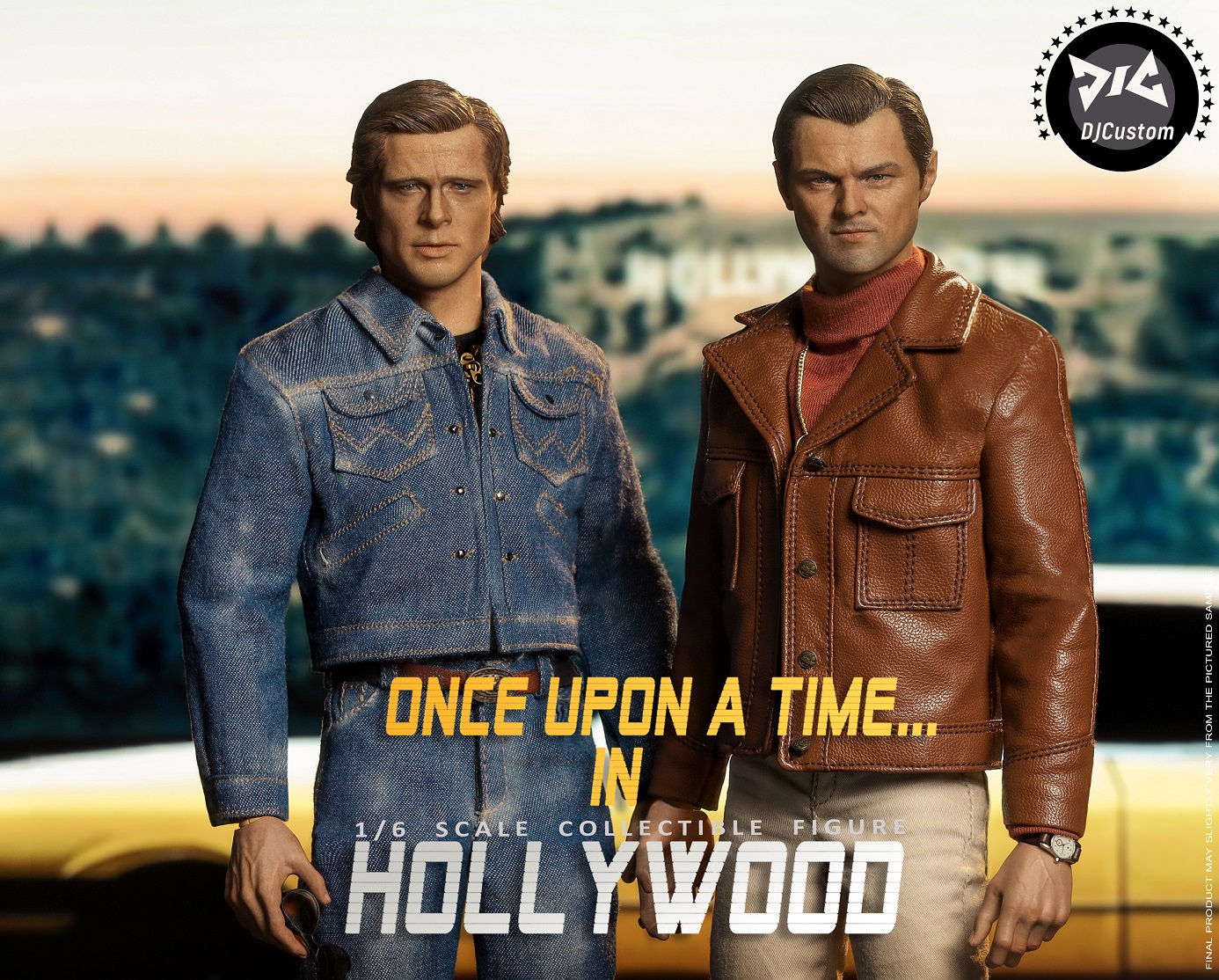 DJ-CUSTOM DJ-16005 1/6 Once Upon A Time... In Hollywood - Rick Dalton & Cliff Booth (Double sets)