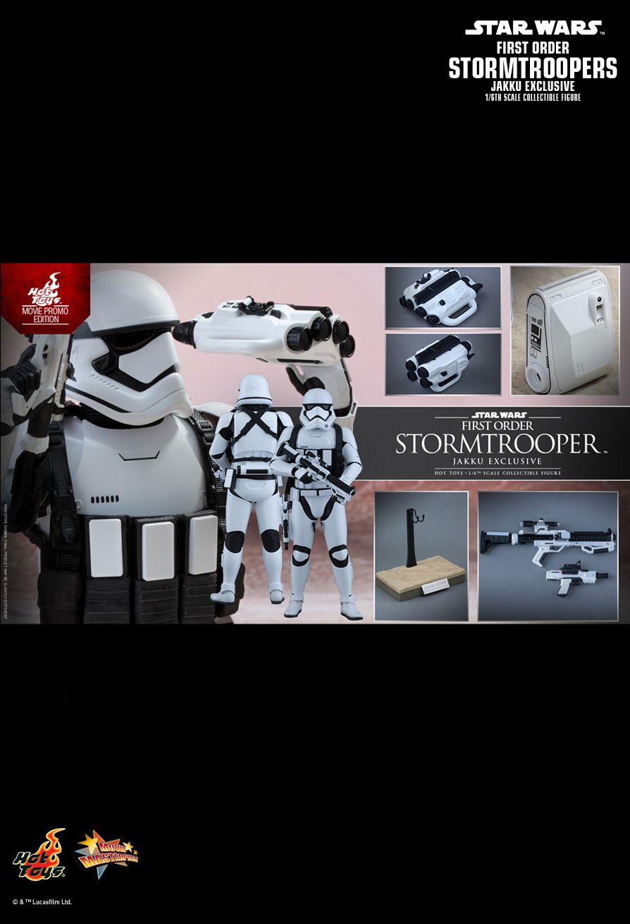 Hot Toys MMS333 STAR WARS: THE FORCE AWAKENS - FIRST ORDER STORMTROOPER (JAKKU EXCLUSIVE)