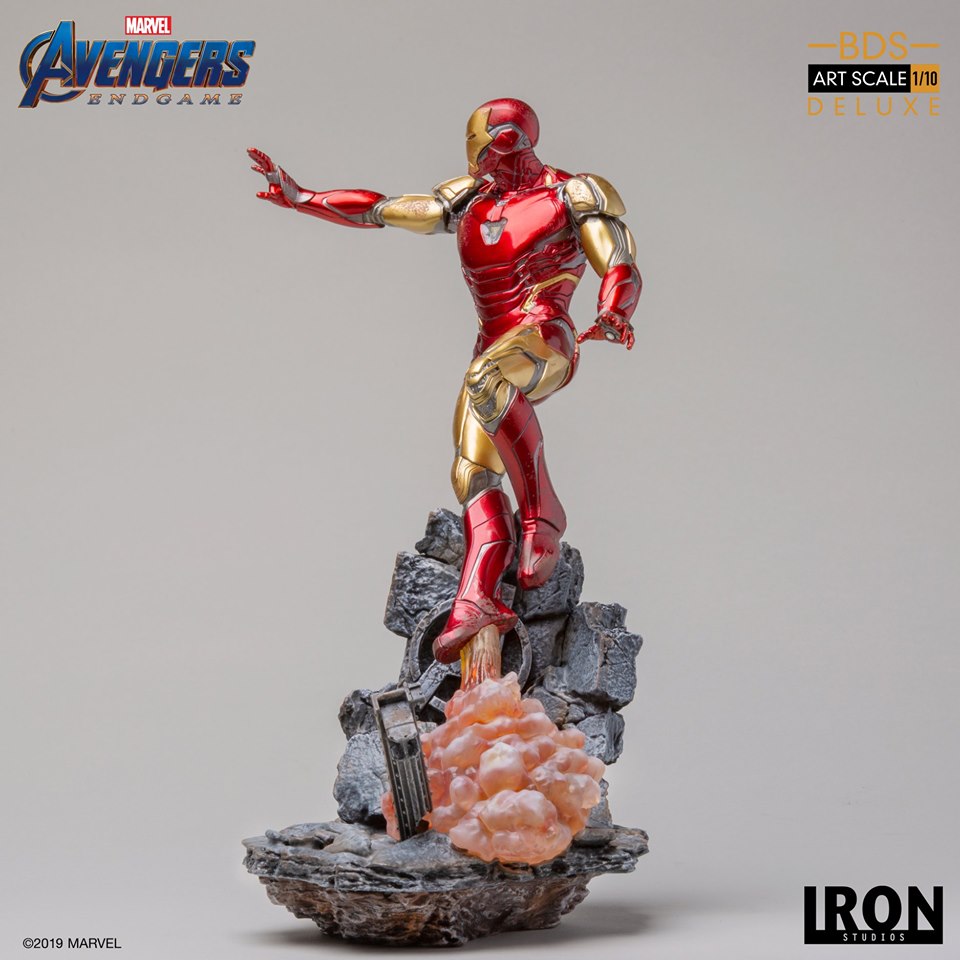 Iron Studios BDS Deluxe Art Scale 1/10 Avengers Endgame - Iron Man Mark LXXXV