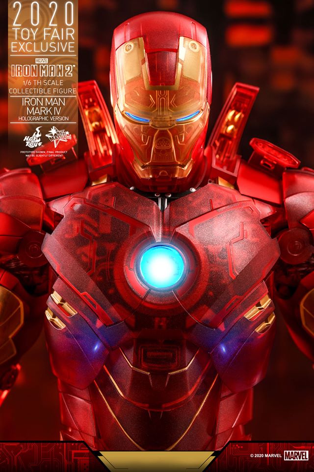 Hot Toys MMS568 IRON MAN 2 - IRON MAN MARK IV (HOLOGRAPHIC VERSION)