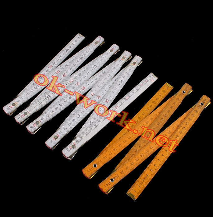 R03 ไม้ฟุตพับ 1 เมตรหน่วยเซนติเมตร สะดวกพา เพื่อเพิ่มความเท่ ! ในงานช่างของคุณ